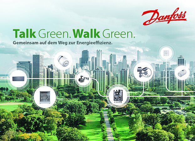 SHK+E Essen 2024: Danfoss fokussiert Dekarbonisierung in Wohnbau, Zweckbau und Fernwärme 