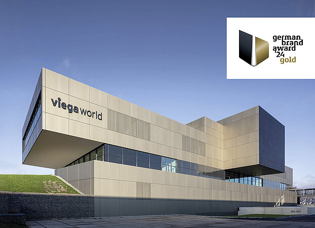 Viega World: German Brand Award 2024 Gewinner in Gold