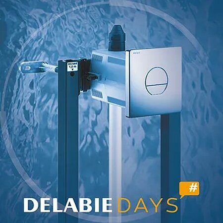 DELABIE: Ziel - Keine undichten WCs mehr im öffentlichen Bereich! Wie die Installation eines spülkastenlosen Druckspülers leicht gelingt.