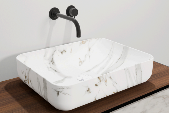 RIHO: Aufsatzwaschtische im Marmorlook – der Trend für jedes Badezimmer 