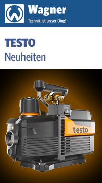 Drei Testo-Produkte zum Knallerpeis! Testo 565i Vakuumpumpe, testo 557s - Wärmepumpen-Allrounder-Set und testo SGT CO Warner